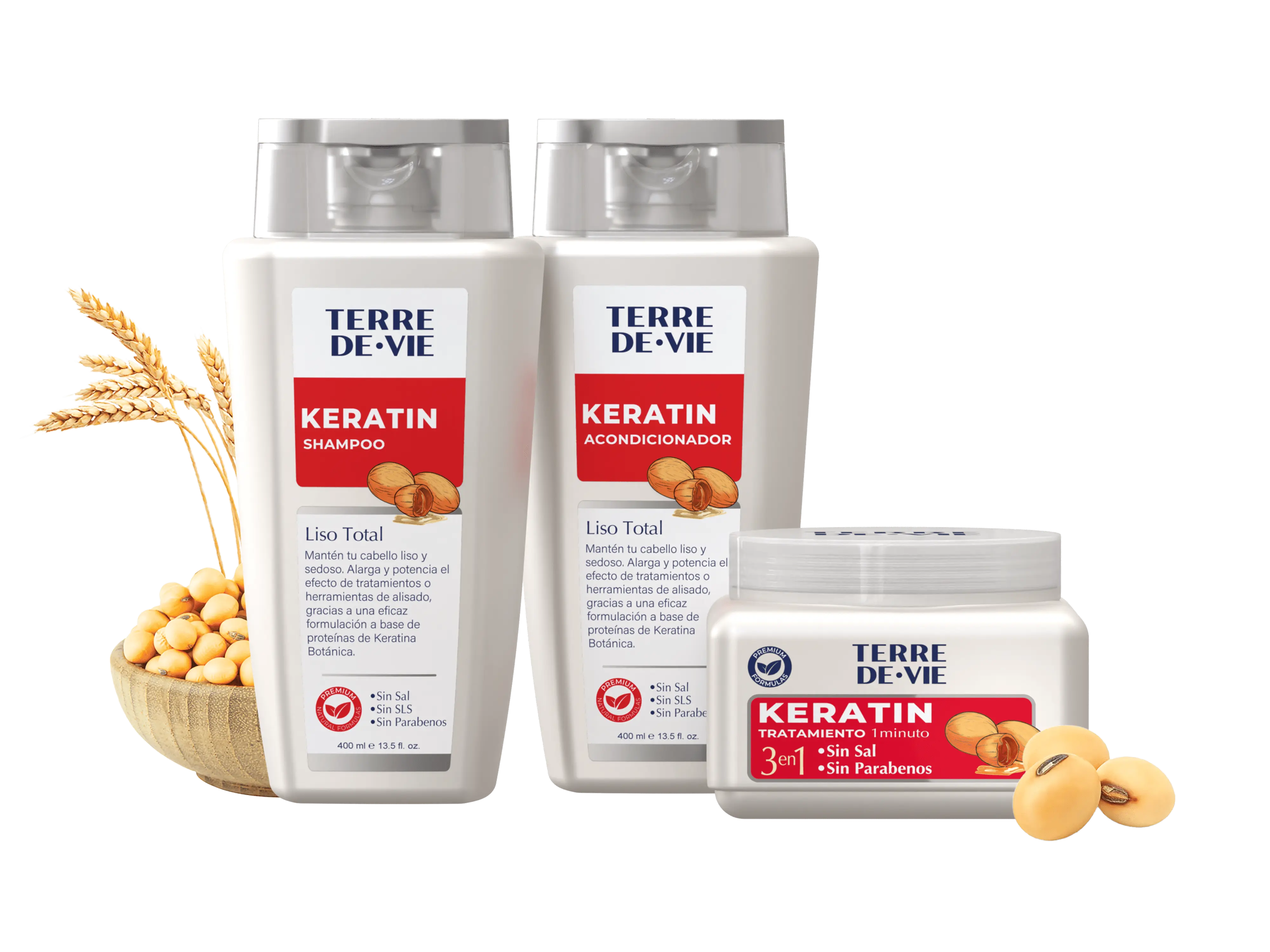 Productos con Keratina Vegetal